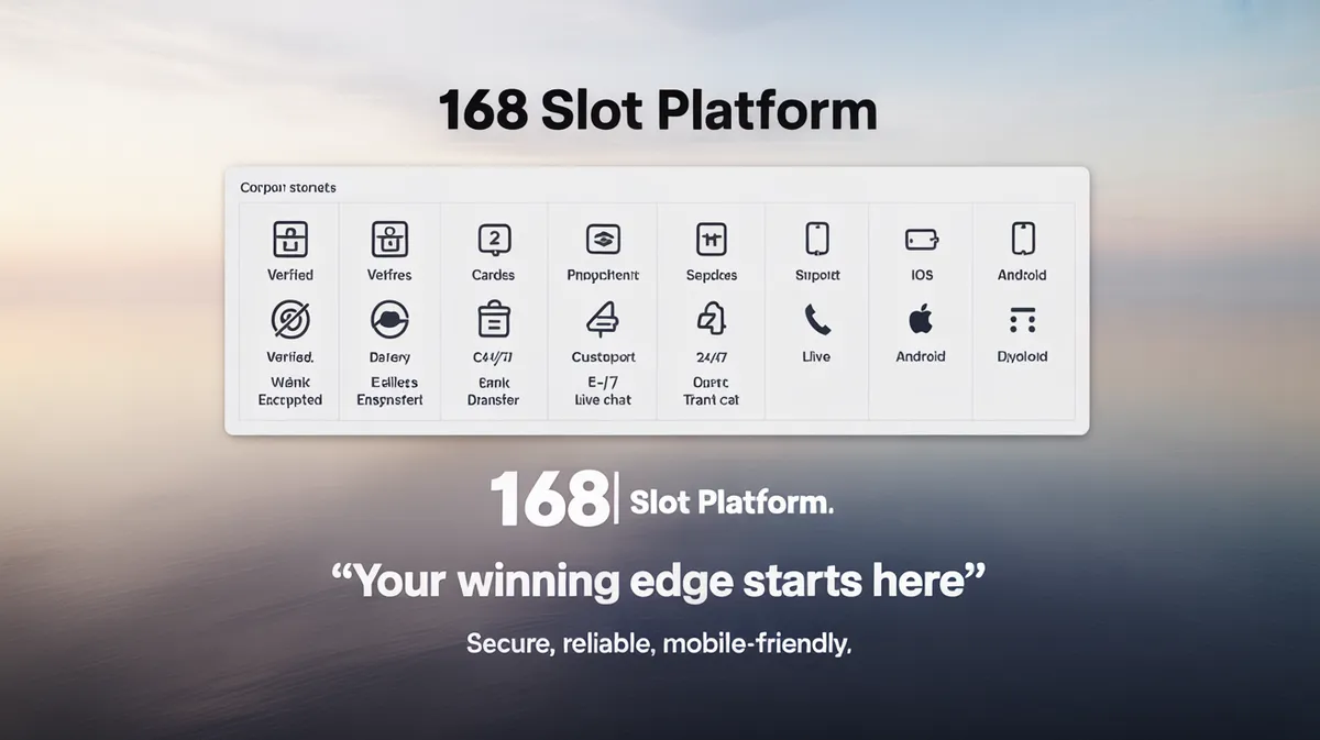 168 slot super168 เว็บตรง ไม่ผ่านเอเย่นต์ ปลอดภัย เชื่อถือได้